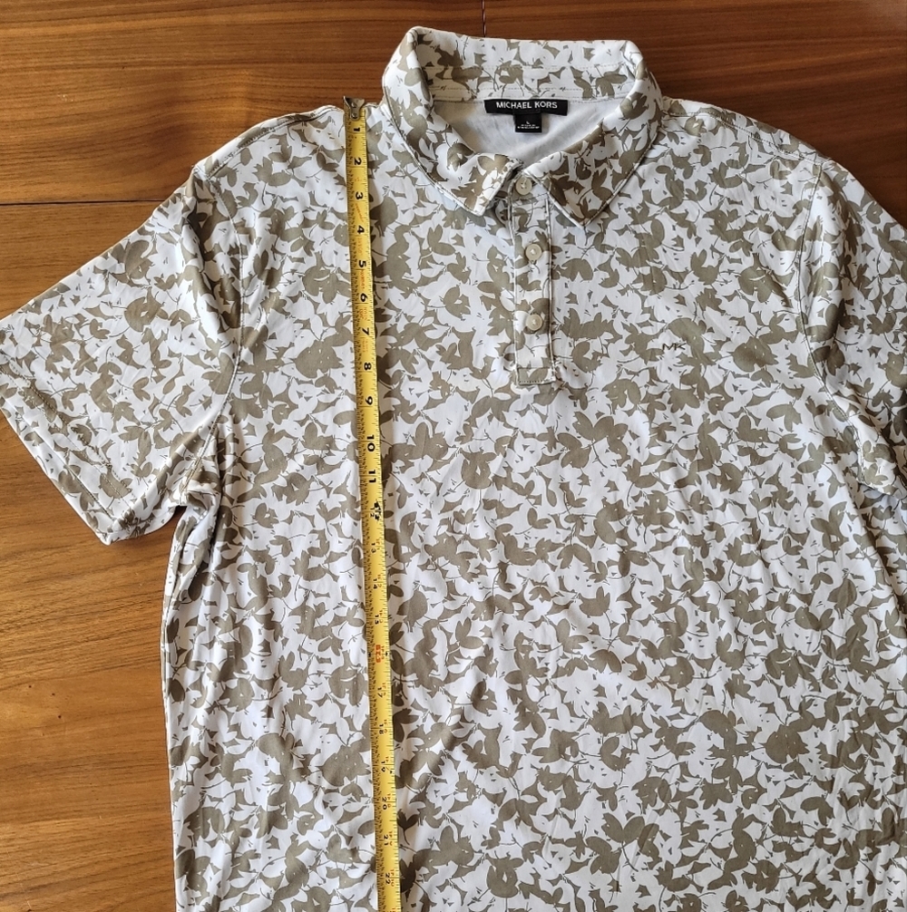 Michael Kors Green Polo Shirt Elegant and Versatile